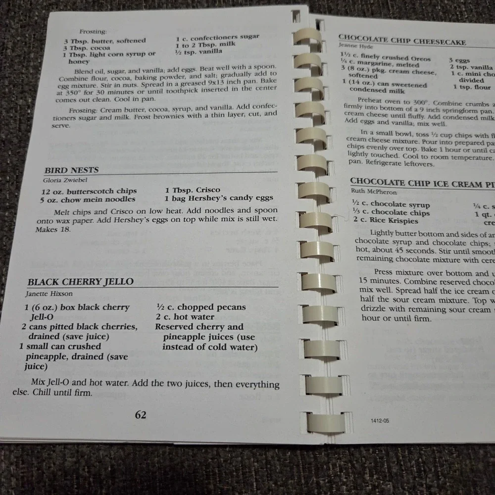 Whats Cookin Sidney Physical Therapy Wilson Memorial Hospital Cookbook 2005